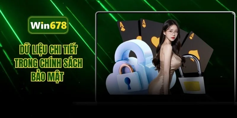 Dữ liệu chi tiết trong chính sách bảo mật 